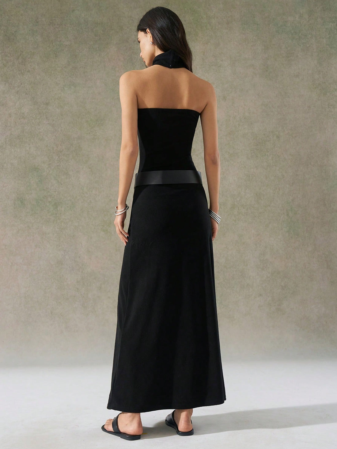 Slip into effortless style with this Elegant Black Knitted Slim Tube Dress. Its sleek, figure-hugging design makes it a perfect pick for casual outings or spontaneous adventures. The soft knit fabric keeps you comfy while turning heads, proving that simplicity can be seriously chic. Dress it up or down—this little black dress is your new go-to for fun, flirty fashion moments.