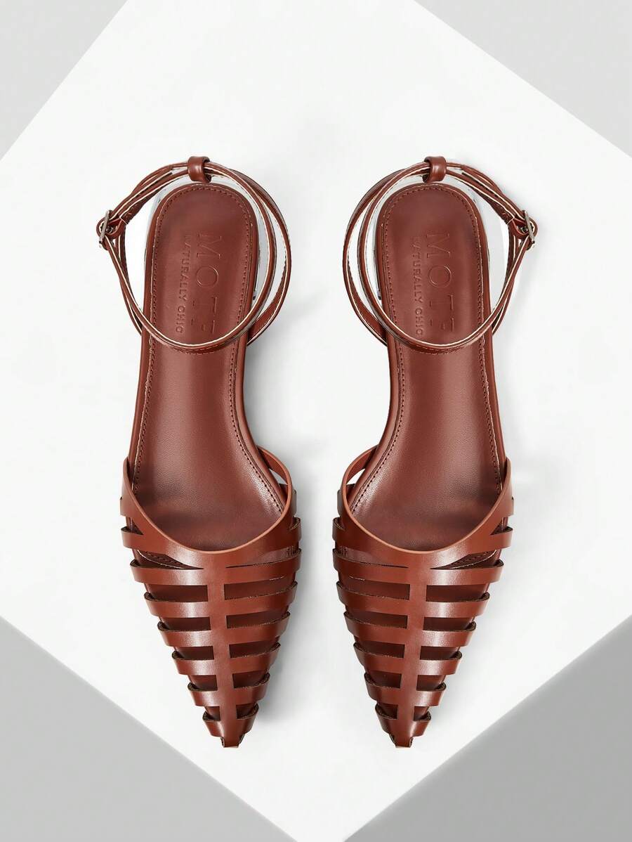 Stylish Summer Anklet Strap Flat Shoes for Women - Comfortable Casual Footwear