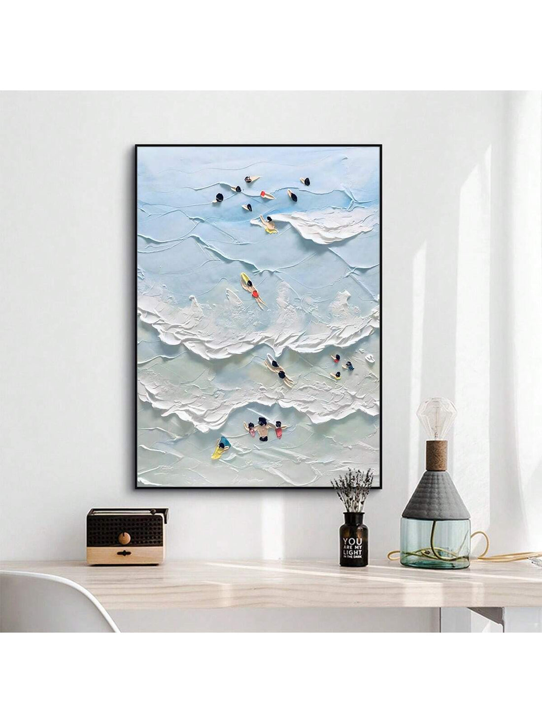 Bring the calming vibes of the sea into your living space with Coastal Serenity Ocean Surf Wall Art. This playful piece captures the rhythm of surf and sun, perfect for brightening any modern home. Ideal for beach lovers, it makes a charming gift that sparks ocean daydreams and a splash of coastal charm.