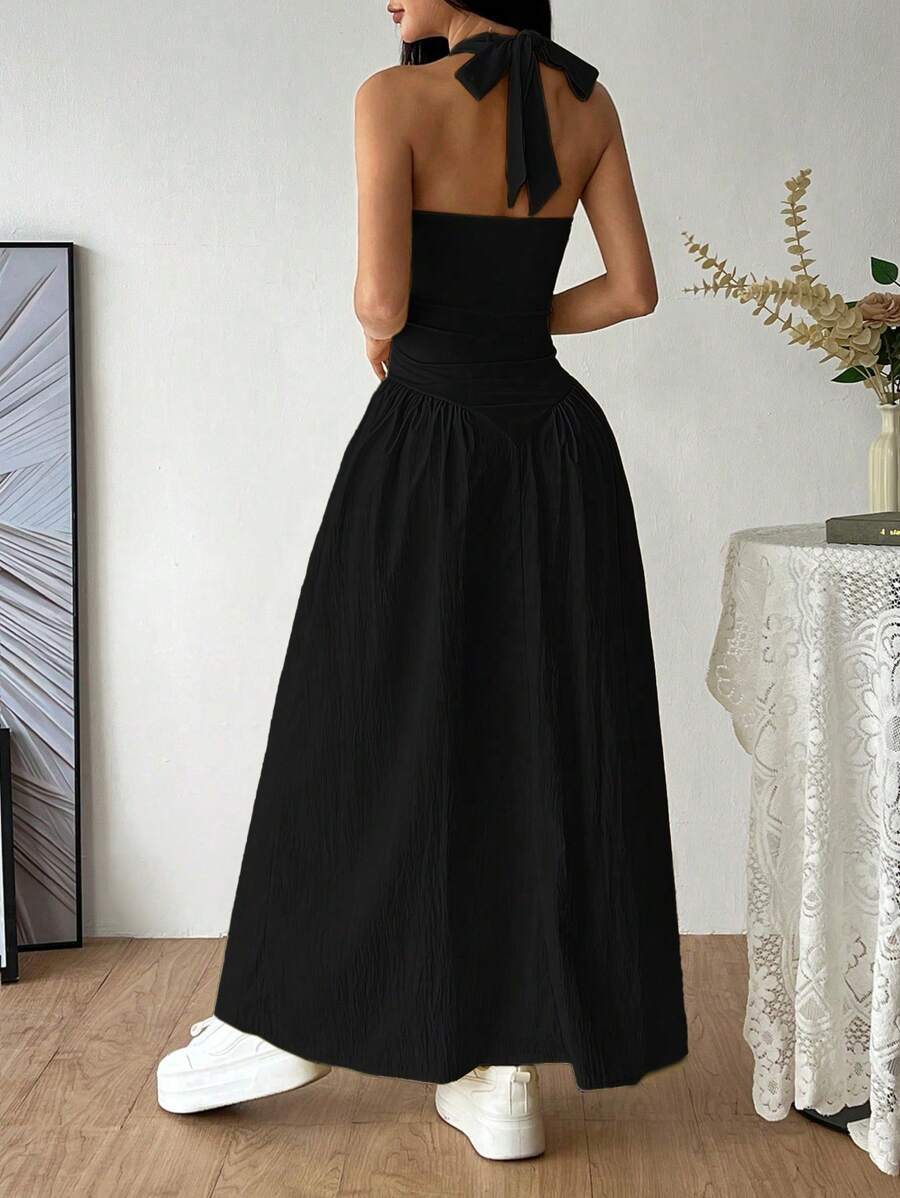 Backless midi dress view 6