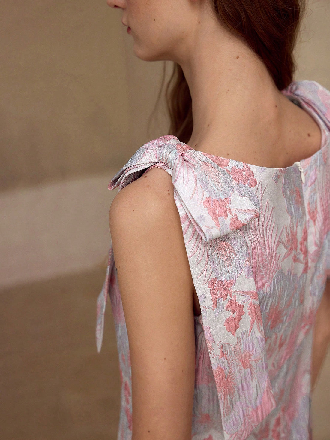 Step into charm with this Elegant Floral Print Dress from our Premium Collection. Featuring a delightful bow detail, it adds a flirty touch to your look. The vibrant floral pattern brings a burst of freshness, perfect for sunny days or garden parties. Lightweight and comfortable, this dress lets you twirl with ease while turning heads wherever you go. Embrace your playful side in style!