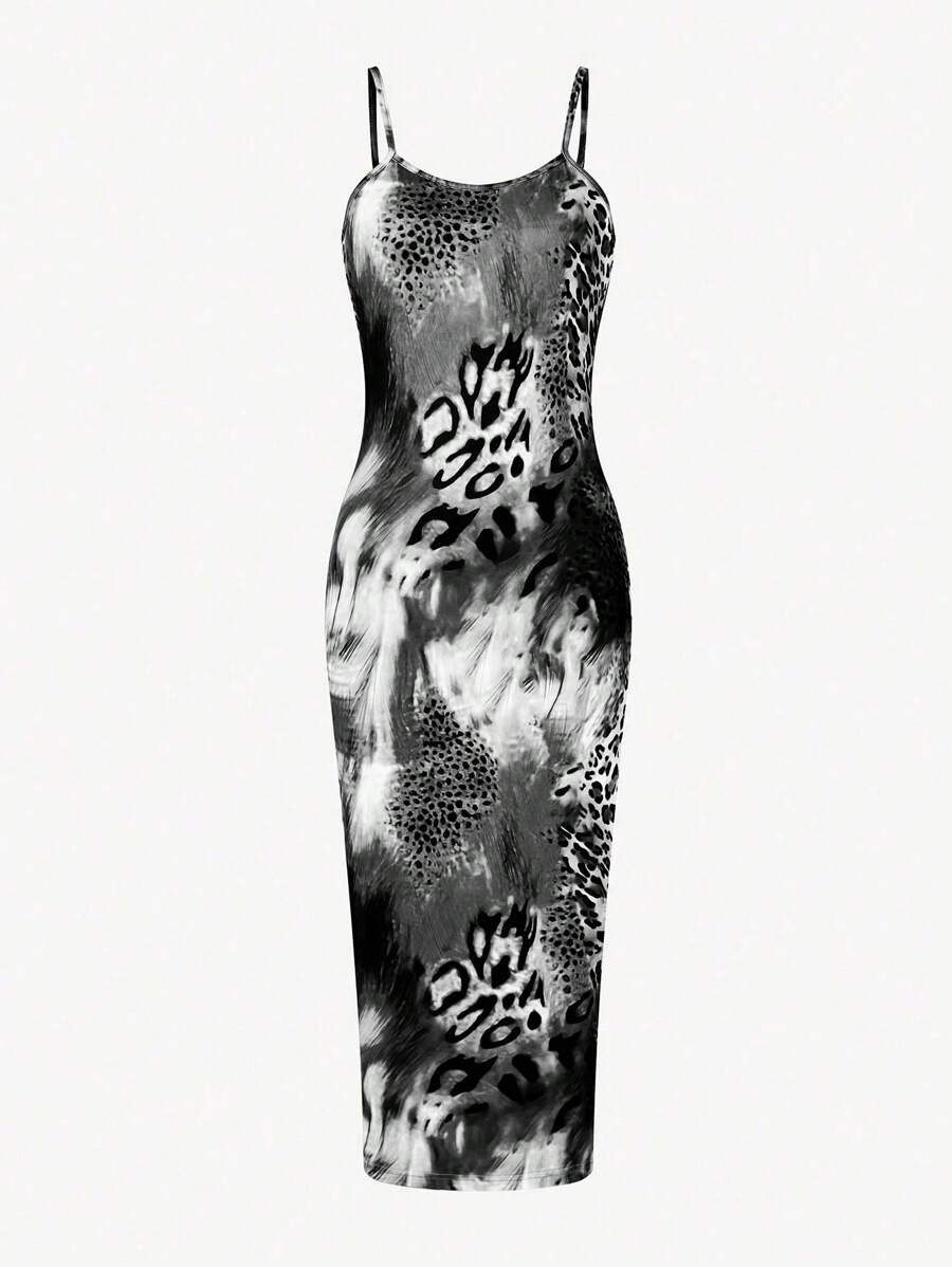 Turn heads in this stunning leopard print bodycon maxi dress that effortlessly blends wild style with sophisticated elegance. The sleek, form-fitting silhouette hugs your curves in all the right ways, while the classic leopard pattern adds that perfect touch of edge and personality. Perfect for date nights, nights out with friends, or whenever you want to feel confident and fabulous. This versatile piece transitions seamlessly from day to evening, proving that leopard print is always in fashion. Slip it on 