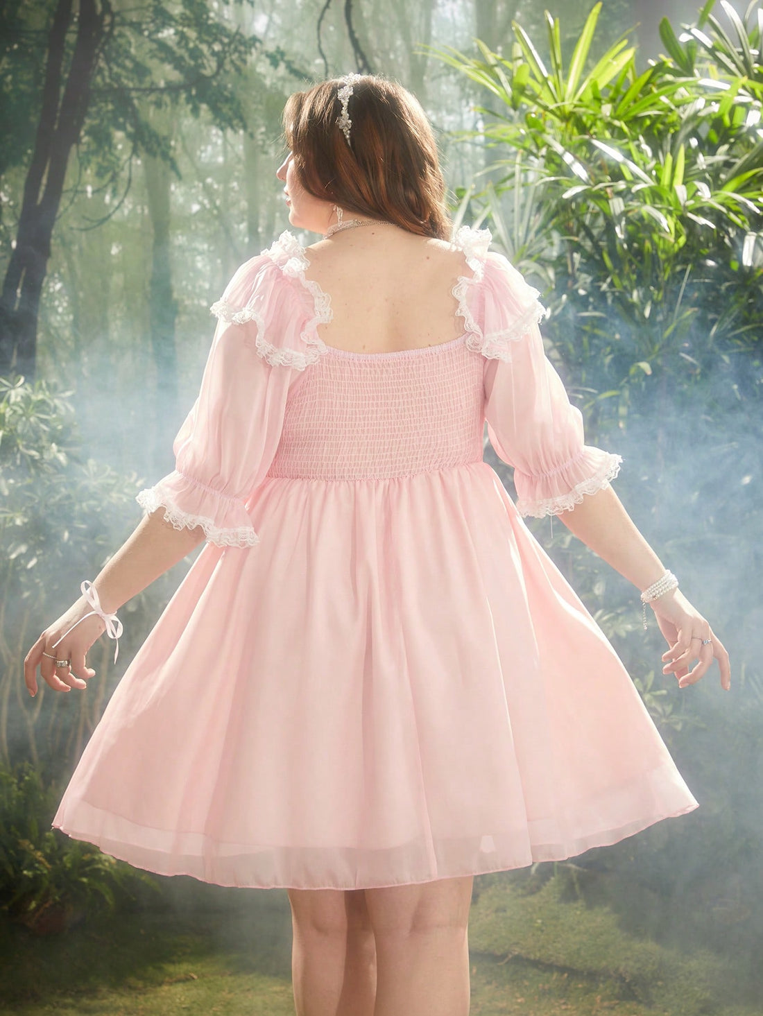 Get ready for a sweet summer getaway with our Elegant Pink Puff Sleeve Off-Shoulder Mini Dress! Embrace your playful side with its unique puff sleeves and off-shoulder design. Perfect for a sunny day, this dress will add a touch of elegance to your summer wardrobe.
