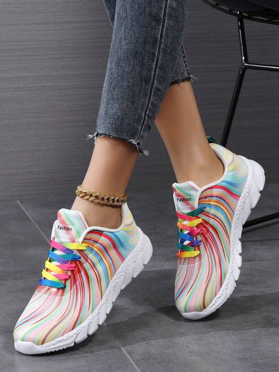 Elevate your fitness game with our breathable lightweight sports sneakers. Perfect for running, walking, and hitting the gym, these sneakers will keep your feet cool and comfortable. So go ahead, sweat it out (literally) and reach your fitness goals in style!