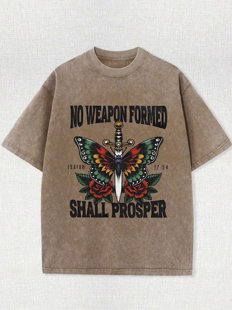 Step into summer with a playful twist wearing this Retro Holy Sword & Flower Printed T-Shirt. Crafted from soft, high-quality cotton, it keeps you cool and comfy while showcasing a bold, vintage-inspired design. Perfect for adding a splash of fun and flair to your casual wardrobe, this tee blends classic charm with modern comfort effortlessly.