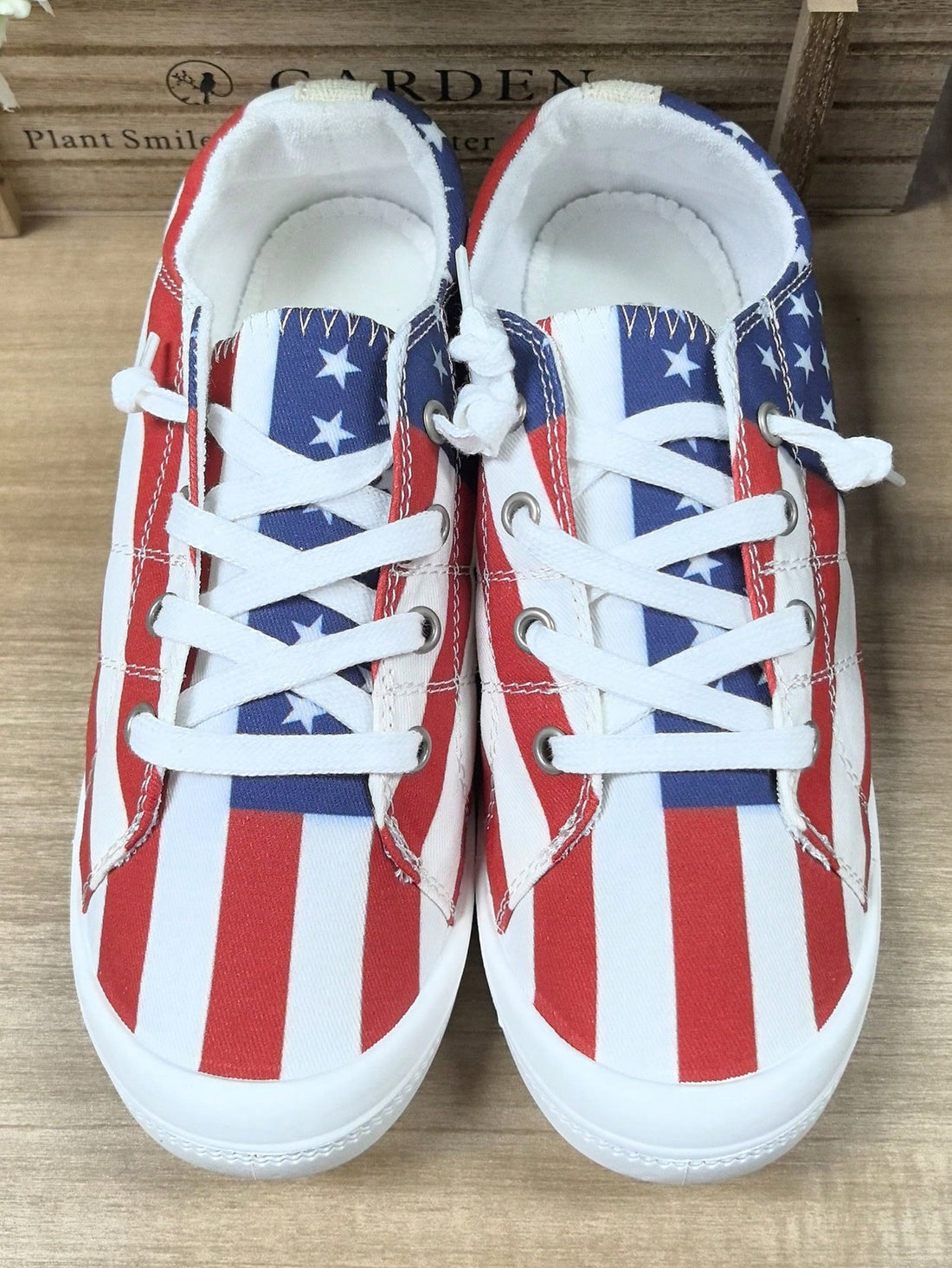 Step into spring and summer with these playful women's casual sneakers featuring a fun star print. Their easy slip-on design ensures comfort and convenience, perfect for busy days or relaxed outings. Lightweight and stylish, they add a cheerful touch to any casual outfit while keeping your feet happy all day long.