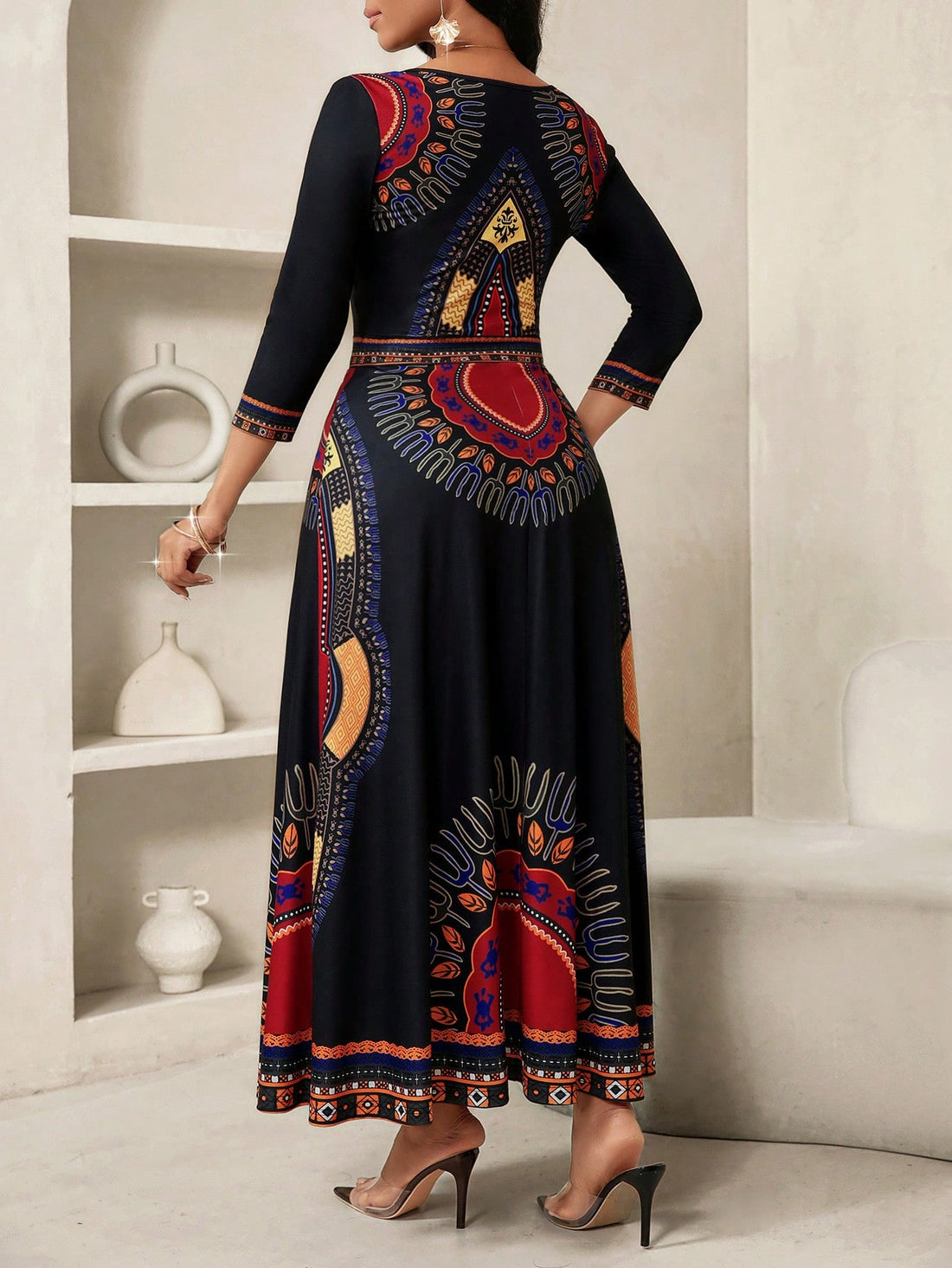 Step into sunshine with this Elegant Vintage Print Summer Dress, designed to make your spring and summer outings unforgettable. The vintage-inspired pattern adds a timeless charm, while the lightweight fabric keeps you cool and comfortable all day. Whether you're strolling on vacation or enjoying a sunny weekend, this dress brings effortless style and playful elegance to your wardrobe.