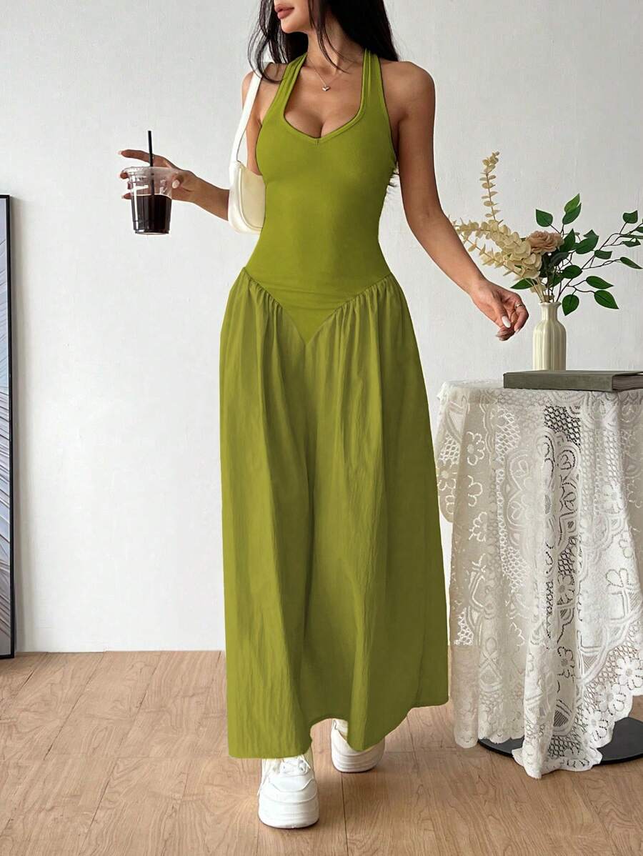 Backless midi dress view 9
