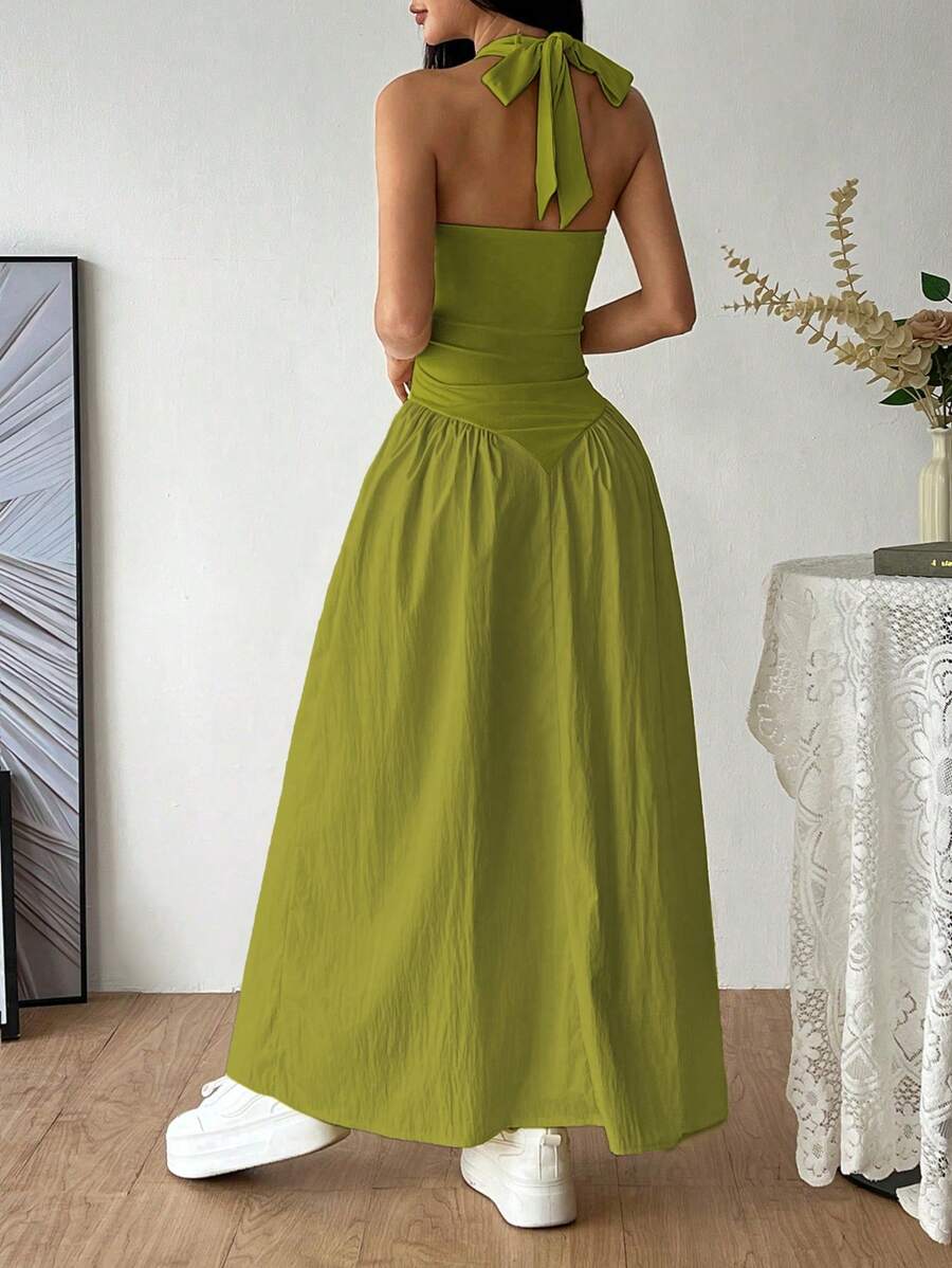 Backless midi dress view 10