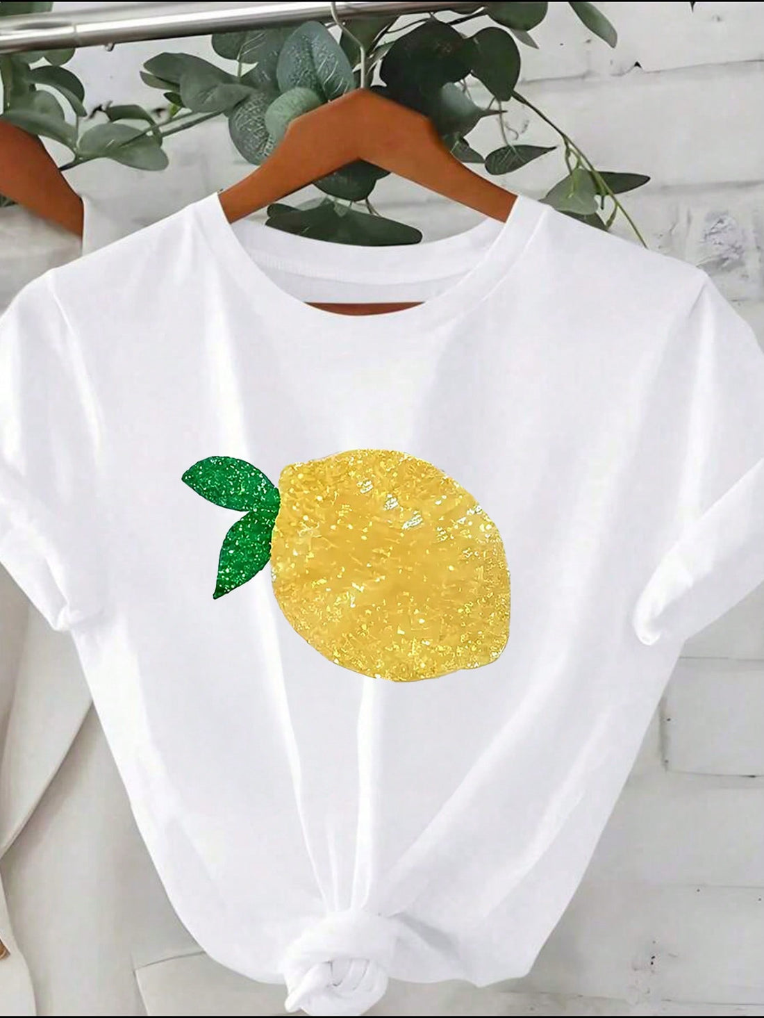 Embrace summer vibes with our playful Plus Size Round Neck Tee! This breezy short-sleeve t-shirt adds a pop of chic to your everyday wardrobe. Perfectly roomy in all the right places, it's your go-to for brunches, beach days, or just lounging around looking fabulous. Comfort never looked so good!