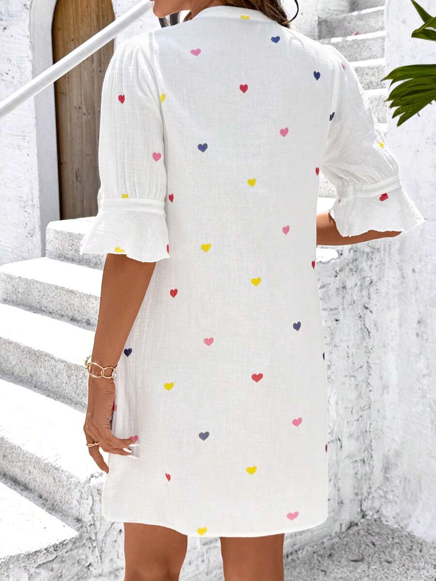 Brighten your summer wardrobe with this playful V-neck striped dress. Its airy A-line silhouette combines comfort and charm, made from a breezy cotton and hemp blend that keeps you cool and carefree. Perfect for sun-soaked days and spontaneous adventures, this dress adds a splash of joyful elegance to any occasion.