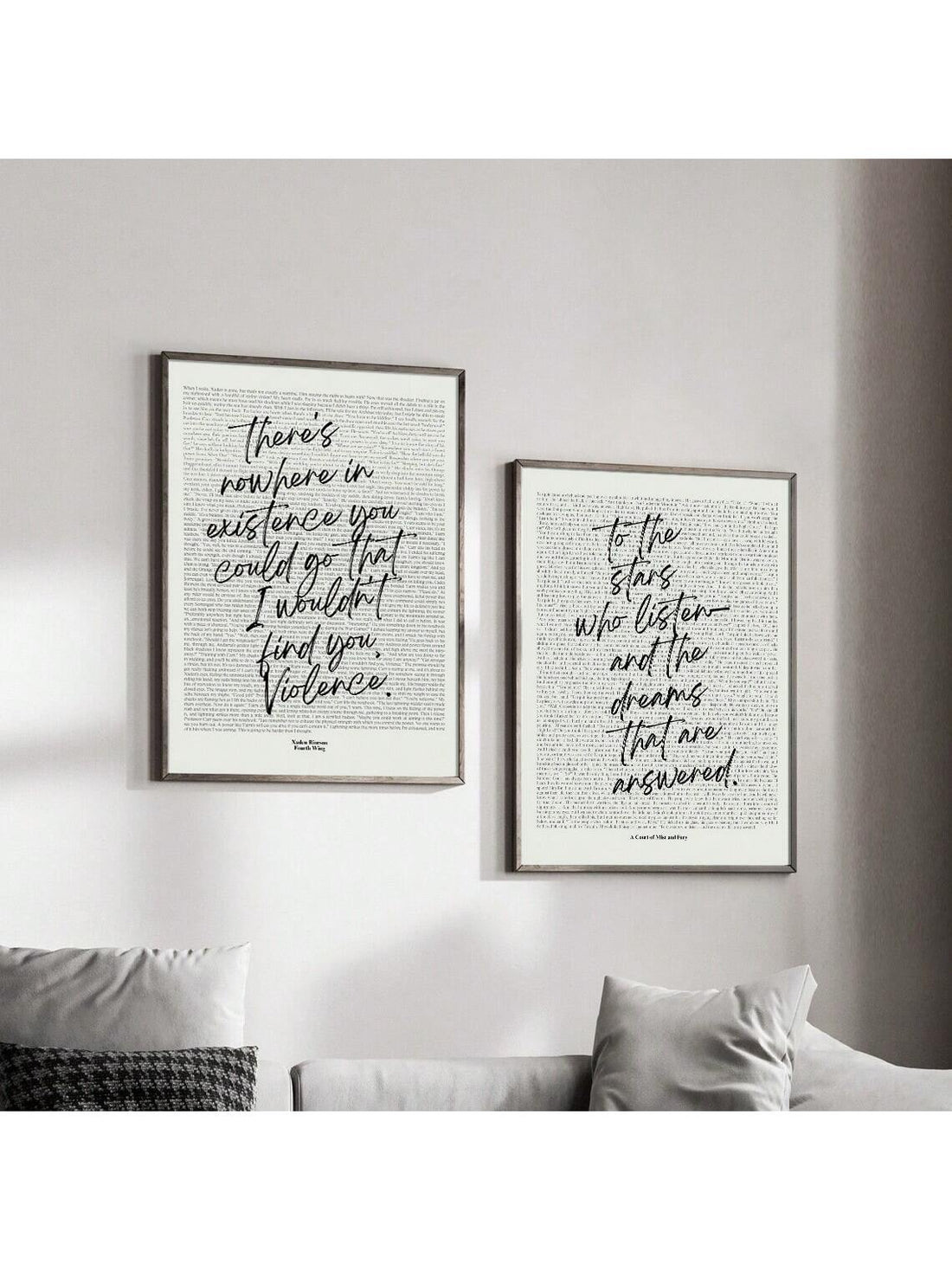 Add a spark of inspiration to any space with this Minimalist Book Quotes Wall Art Set. Perfect for book lovers and dorm rooms, each piece features clean, simple designs paired with motivational quotes to keep you turning pages and chasing dreams. Light, stylish, and ready to brighten your walls with literary charm and playful encouragement.