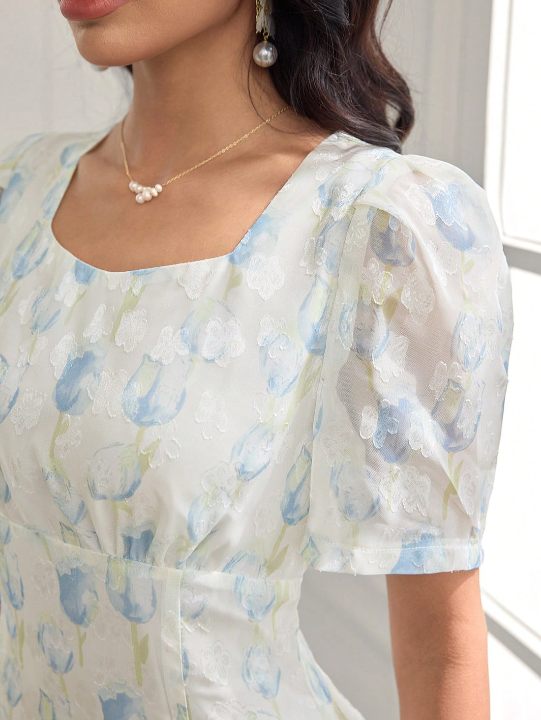 Twirl into any event with our flirty floral cut-out dress! This head-turning number features delicate blooms dancing across luxurious fabric, with strategically placed cut-outs that add just the right amount of sass. Slip it on, add your favorite accessories, and watch as compliments bloom around you all day (or night)!