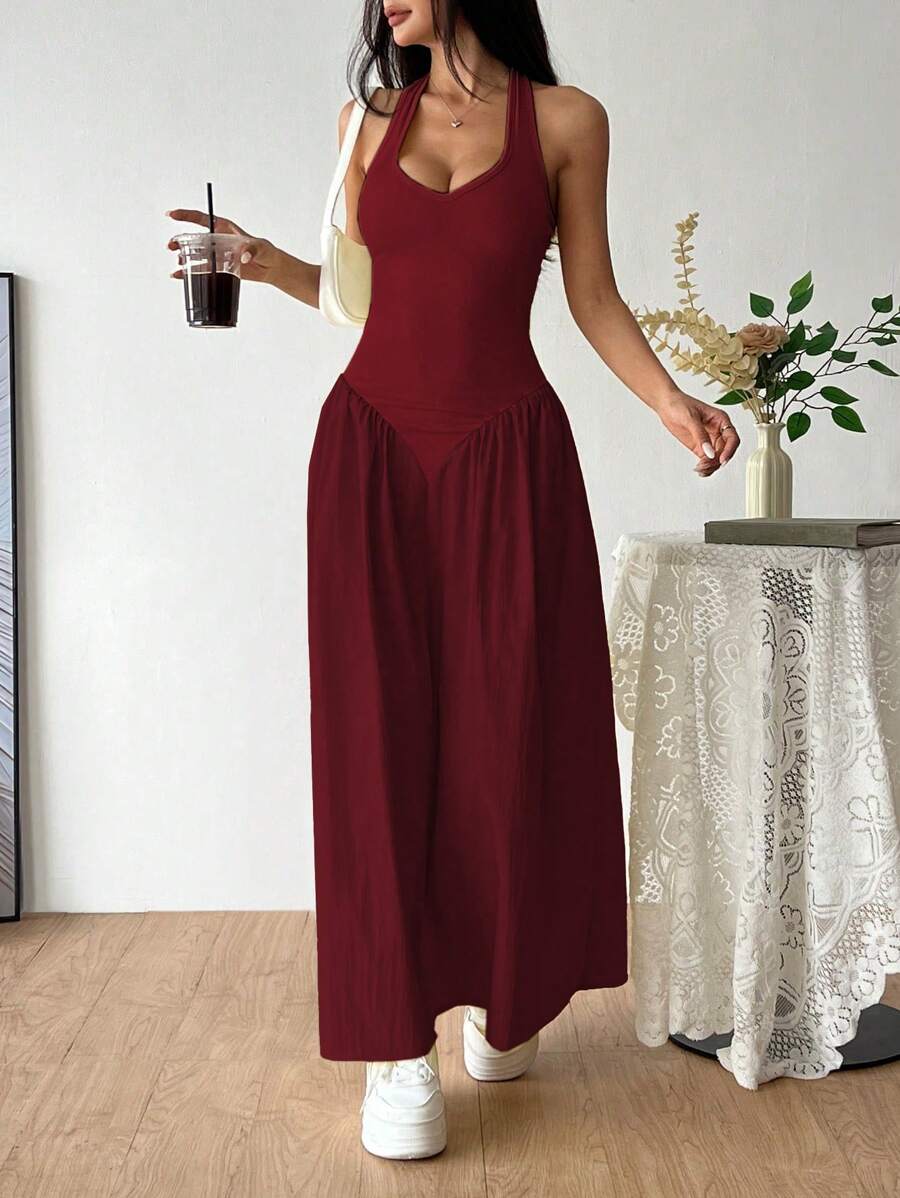 Backless midi dress view 13