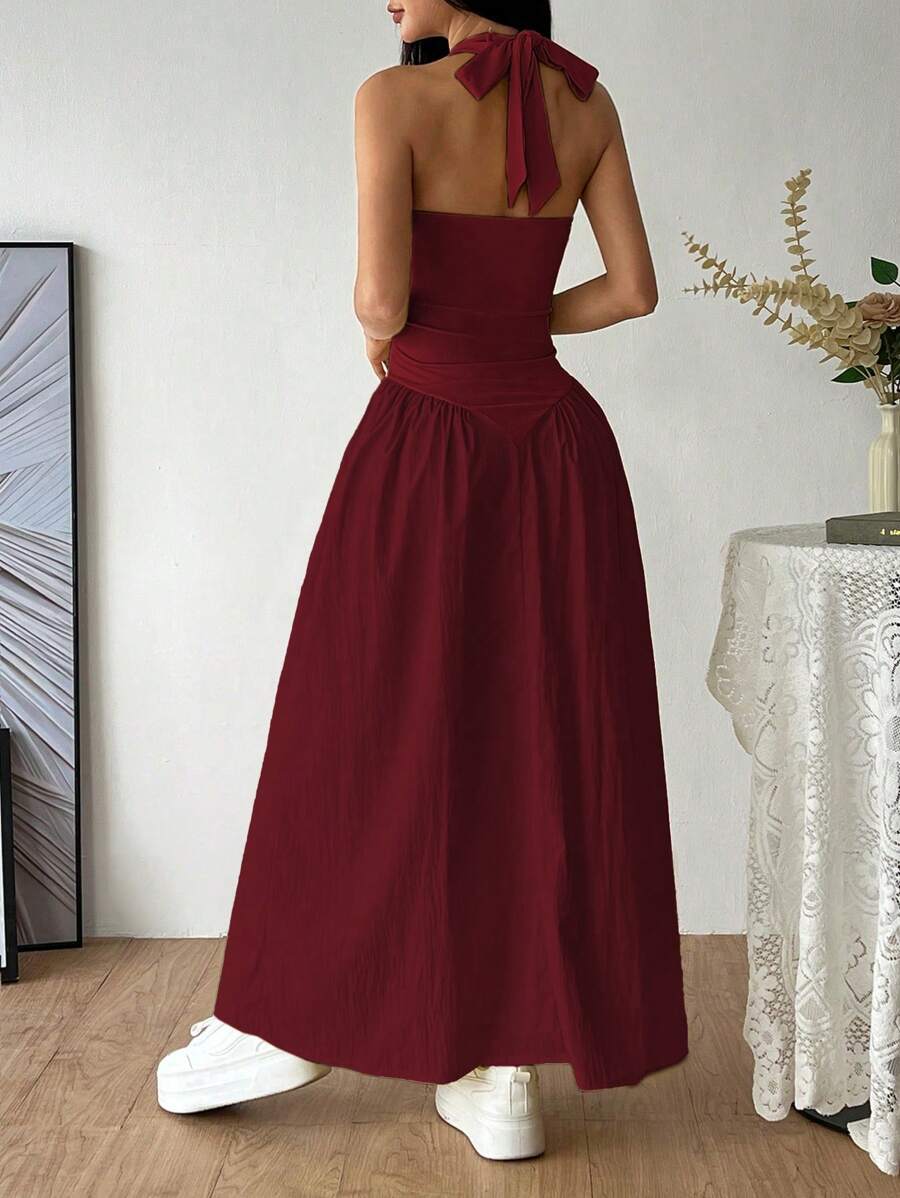 Backless midi dress view 14