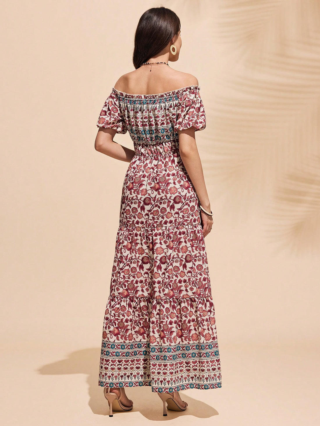 Stay breezy and stylish all summer long with our Breezy Summer Style Off-Shoulder Long Dress. This fashionable dress is perfect for any casual occasion. Don't miss out on this must-have addition to your summer wardrobe!