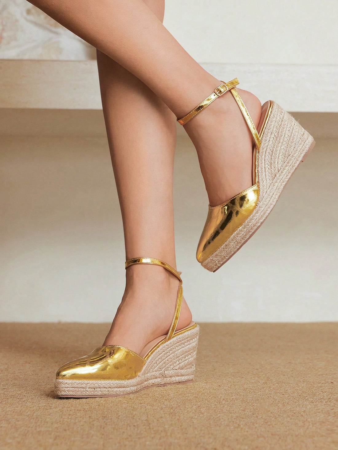 Step into sunshine-ready style with these playful rope woven platform wedge heel sandals. Perfect for summer adventures, their elevated design adds height and a breezy vibe to any outfit. Lightweight and comfortable, they’re your go-to for effortless days and lively nights.