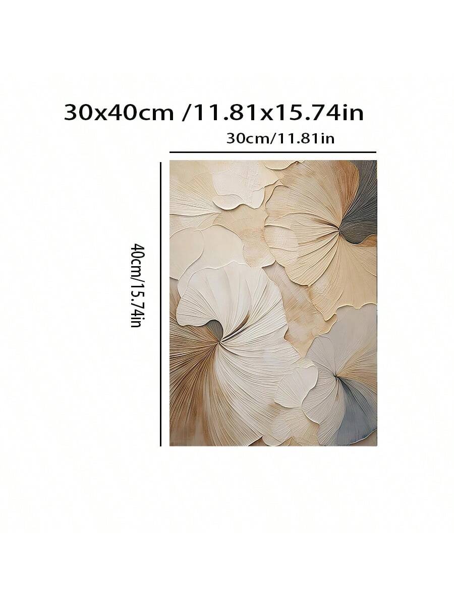 Bring a touch of serene elegance to your space with this playful Japanese floral wall art. Featuring soft beige and gray tones, it effortlessly blends luxury with a calming vibe. Perfect for adding a chic, nature-inspired accent that brightens any room with subtle sophistication.