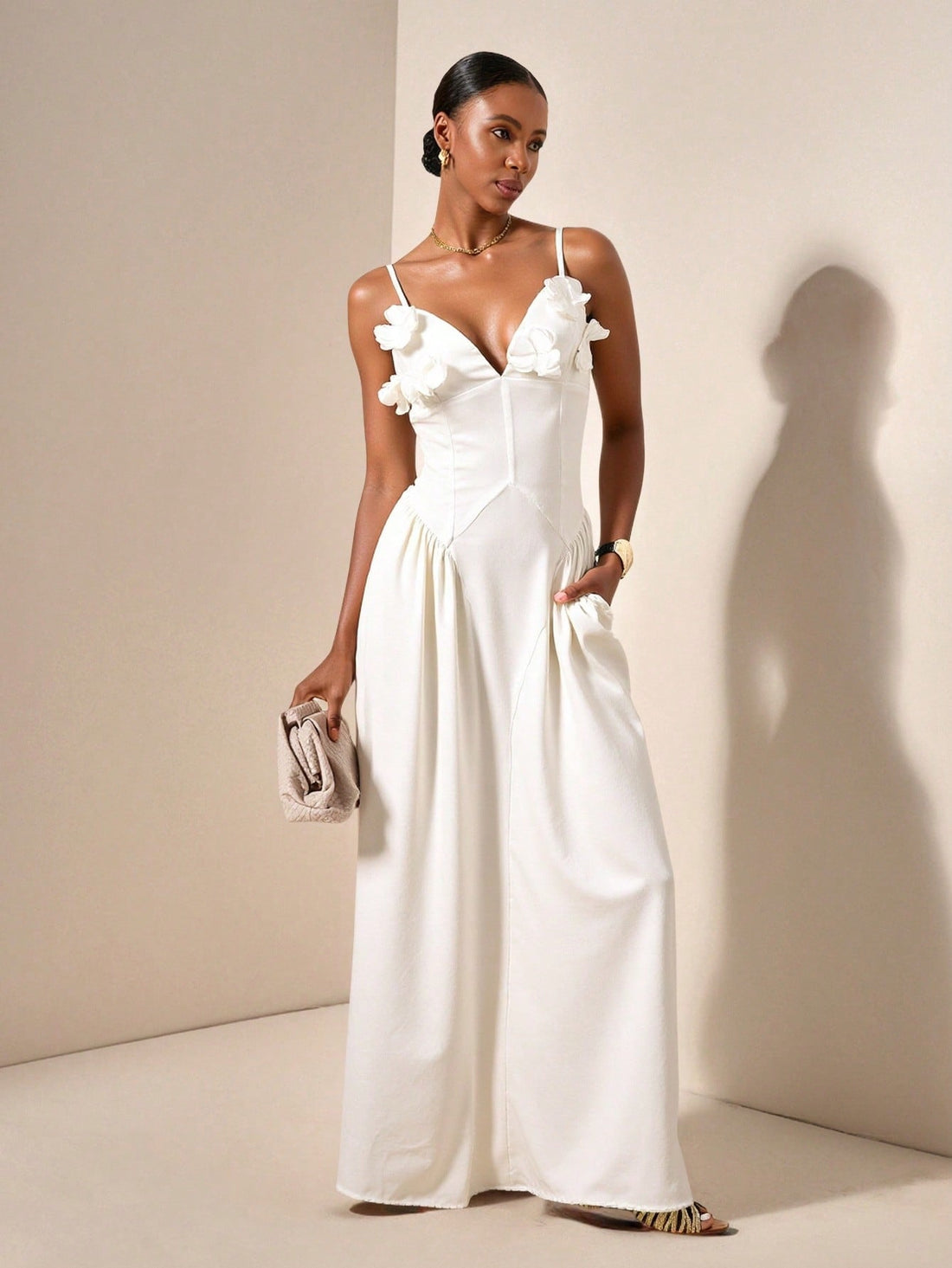 Step into summer with this flirty white sweetheart neck mini dress, your go-to for effortless day-to-night style. Its playful silhouette flatters every curve, making it perfect for brunches, beach parties, or evening soirees. Light and breezy, it keeps you cool while turning heads wherever you go. Embrace the season’s vibe with a dress that’s as versatile as your plans!