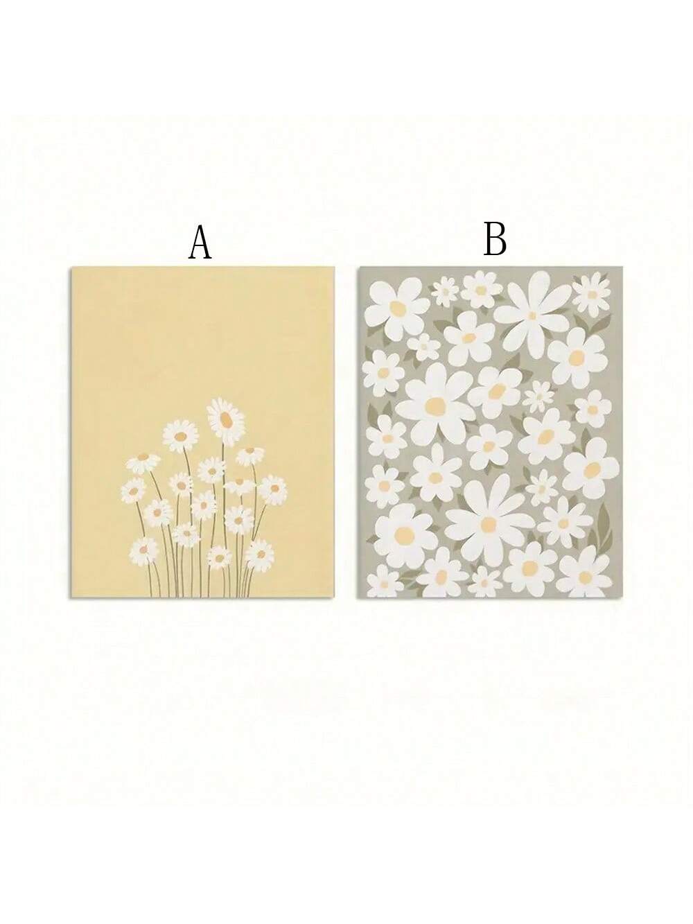 Bring a burst of cheer to any space with these Bohemian Daisy Flower Canvas Prints. Perfect for sprucing up your living room, bedroom, or office, they offer a playful splash of color and whimsy. These vibrant daisy designs effortlessly brighten walls and add a touch of carefree charm to your decor. Easy to hang and sure to spark joy, they’re your go-to for stylish, happy vibes all year round.