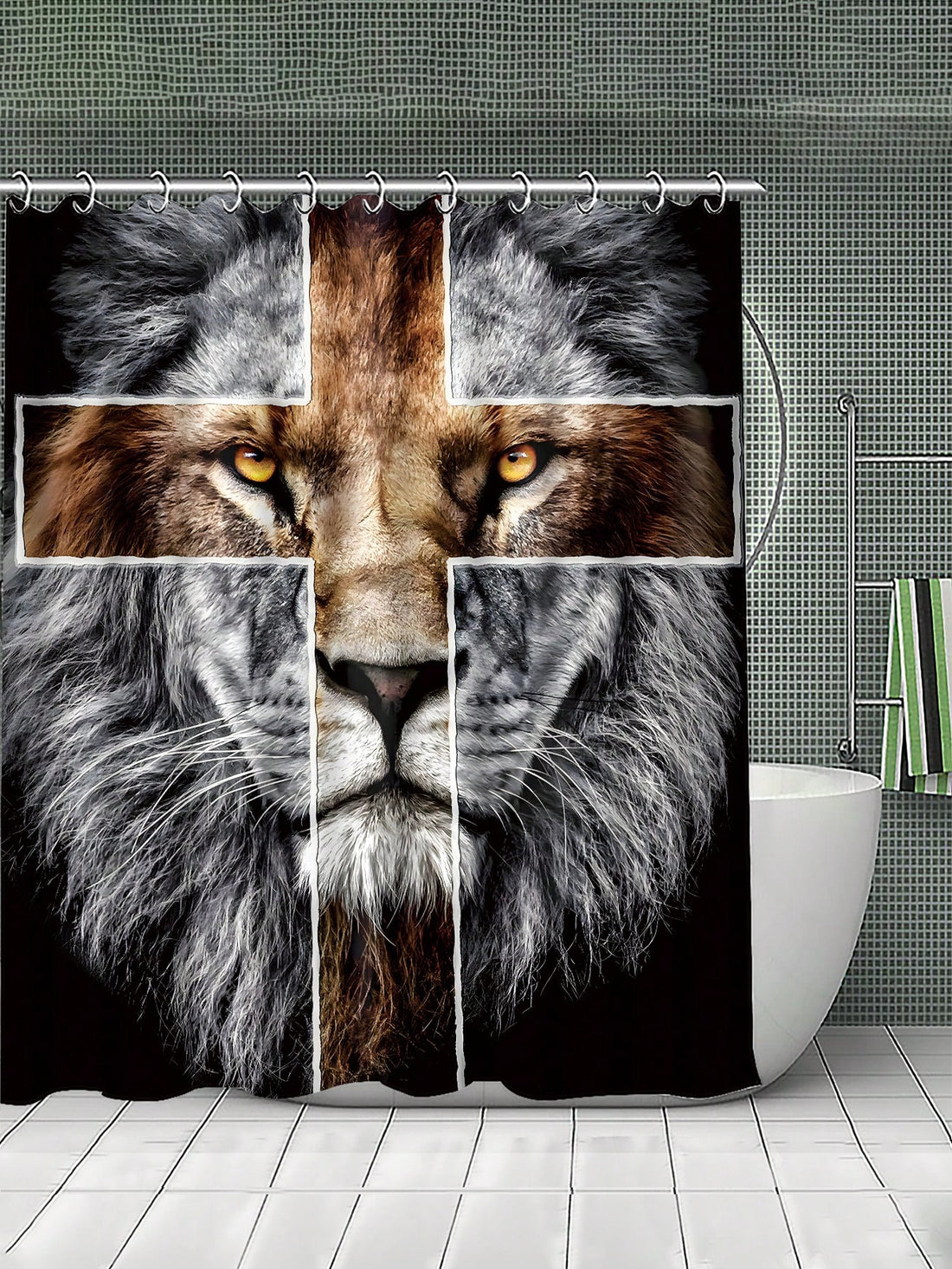 Bring the magic of the savanna into your bathroom with this 4-piece Lion King pattern set! Featuring a waterproof shower curtain, a cozy non-slip mat, and matching toilet accessories, it’s designed to keep your space fun, safe, and stylish. Perfect for fans young and old, this set turns everyday routines into a playful adventure. Let Simba and friends brighten your mornings and add a roar of personality to your décor!