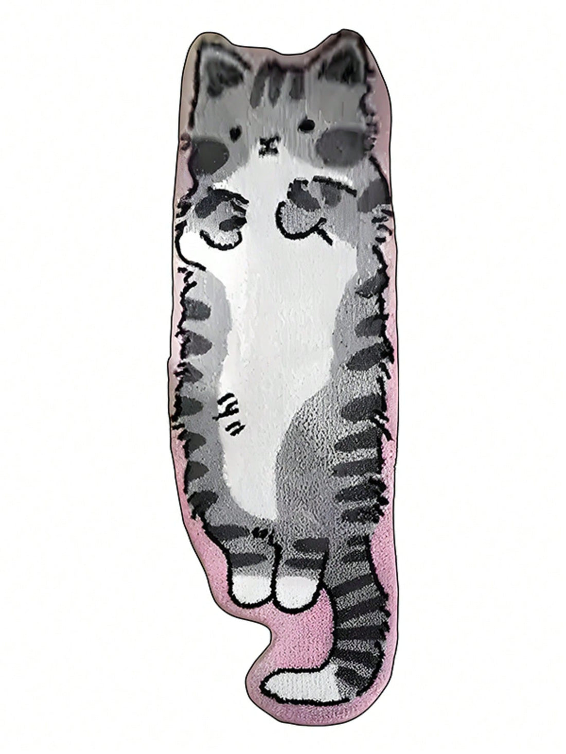 Bring a touch of whimsy and warmth to your space with this adorable cat rug. Perfect for dorm rooms or cozy corners at home, it adds a playful accent that’s both charming and pet-friendly. Soft underfoot and easy to clean, this rug invites you and your furry friends to relax in style.