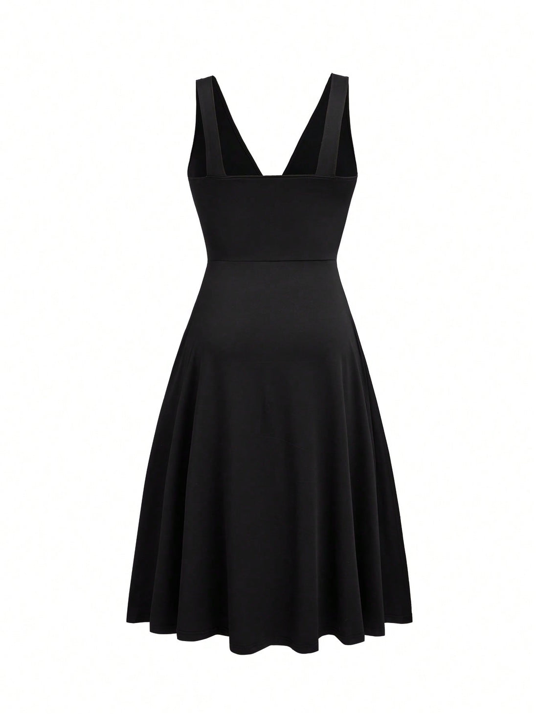 Step out in style and comfort with this Elegant Plus Size V-Neck Casual Dress. Its playful pleated waist adds a flirty twist, while the soft knitted fabric offers cozy wear all day long. The flattering V-neckline balances sophistication with ease, making it perfect for casual outings or relaxed gatherings. Embrace your curves in a dress that dances gracefully with every move—and in classic black, it’s a versatile wardrobe must-have!