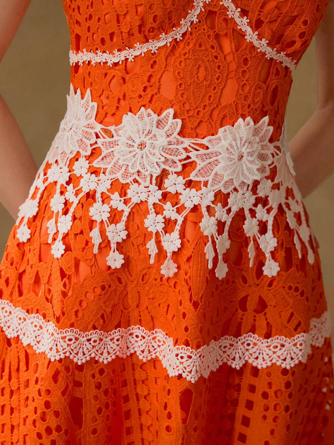 Elevate your everyday look with this playful yet sophisticated Contrast Lace Colorblock Dress! The eye-catching combination of elegant lace and bold colorblocking creates a fun statement piece that transitions effortlessly from office to evening. Slip it on with heels for an instant confidence boost, or pair with sneakers for a cheeky high-low mix that turns heads wherever you go!