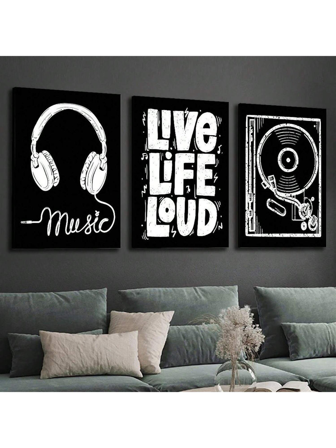 Transform your space into a celebration of sound with these vibrant music-themed wall art posters. Bursting with color and creative energy, each design captures the spirit of melody and rhythm in eye-catching style. Whether you're decorating a music room, bedroom sanctuary, or professional office, these posters bring personality and inspiration to any wall. Perfect for musicians, music lovers, and anyone seeking to infuse their environment with artistic flair and good vibes. Add a splash of musical magic to