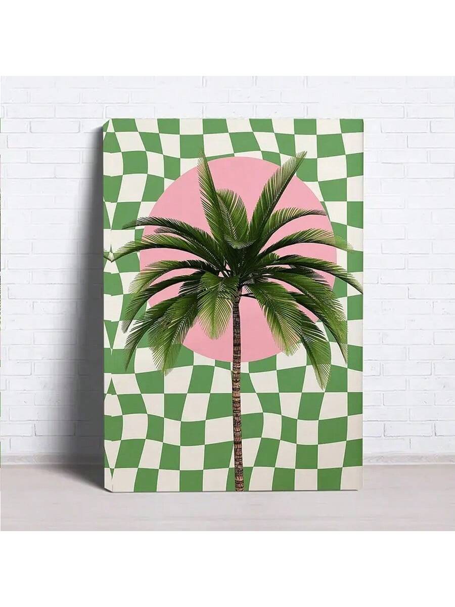 Transport your space to a sun-soaked tropical paradise with this charming vintage palm tree canvas art. Perfect for bedrooms, living rooms, or any corner craving a dose of island vibes, this piece brings warmth and relaxation to your walls. The soft, nostalgic aesthetic captures the carefree spirit of vintage travel posters, making it an ideal choice for anyone who dreams of sandy beaches and swaying palms. Whether you're a plant lover, beach enthusiast, or simply seeking to add character to your décor, thi