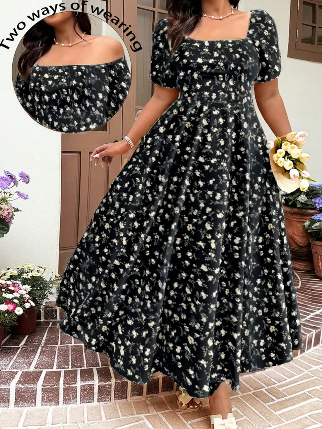 Step into spring and summer with this playful plus size lilac dress, designed to brighten weddings, vacations, and everyday adventures. The charming tie-front detail adds a flirty touch, while the soft lilac hue keeps your look fresh and fun. Comfortable and flattering, it’s your go-to for effortless style wherever the season takes you.