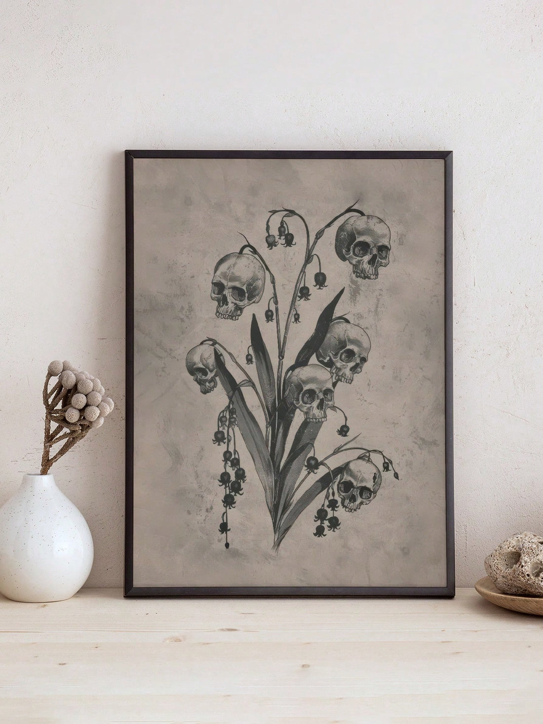 Add a touch of mysterious charm to your space with this Gothic Skull Art Poster. Perfect for vintage dark academia vibes, it brings an edgy yet stylish flair to bedrooms or party walls. Whether you're setting a moody atmosphere or just love a bit of gothic fun, this poster is your go-to decor piece for a playful twist on classic dark aesthetics.