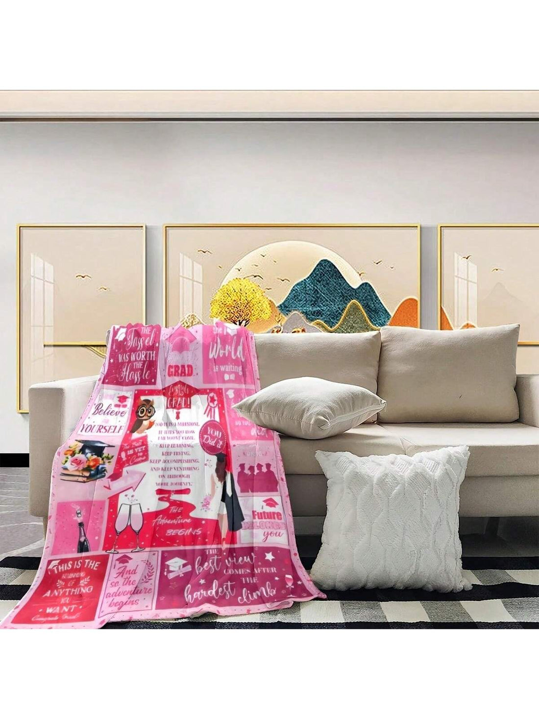 Snuggle up in style with our colorful vintage floral plant print flannel blanket! Soft, cozy, and bursting with cheerful blooms, it’s your perfect sidekick for chilly evenings, sunny picnics, or spontaneous adventures. Lightweight and comfy, this blanket keeps you warm all year round while adding a splash of playful charm wherever you go. Embrace comfort and color in one delightful package!