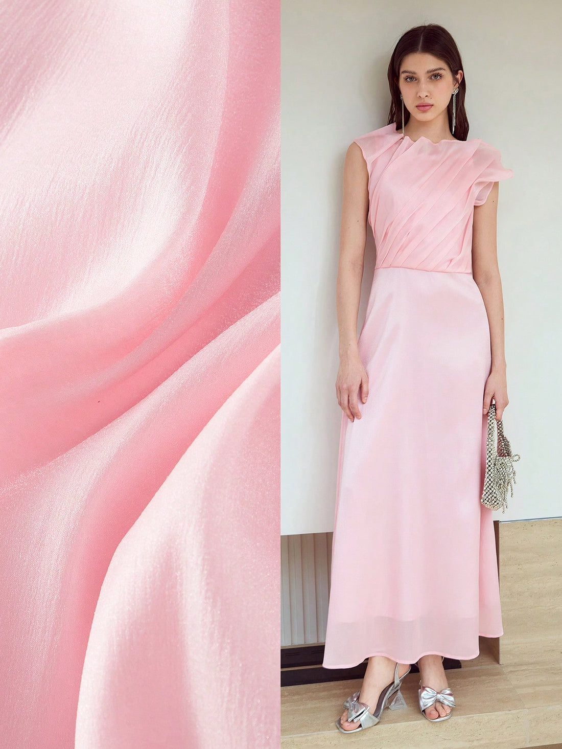 Step out in style with the Fold Pleated Zipper Dress, where elegance meets versatility. Its graceful pleats and sleek zipper detail create a chic silhouette perfect for any event. Whether you're headed to brunch or a night out, this dress effortlessly blends comfort and flair, making every occasion a chance to shine.