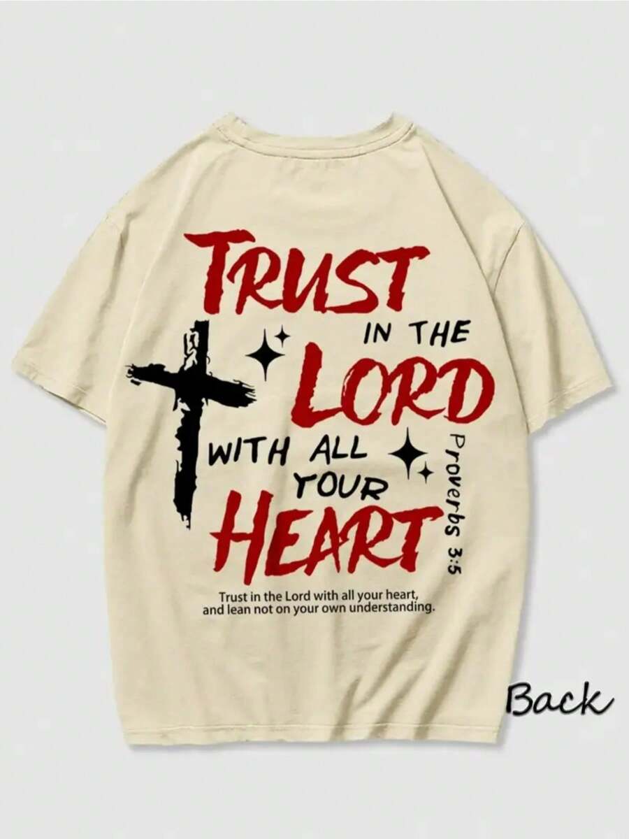 Spread some faith and fun with the Trust in the Lord T-Shirt! Featuring a uplifting Bible passage, this tee is the perfect gift to brighten Christmas, New Year celebrations, or weddings. Its comfortable fit and inspiring message make it a joyful way to share hope and encouragement anytime.