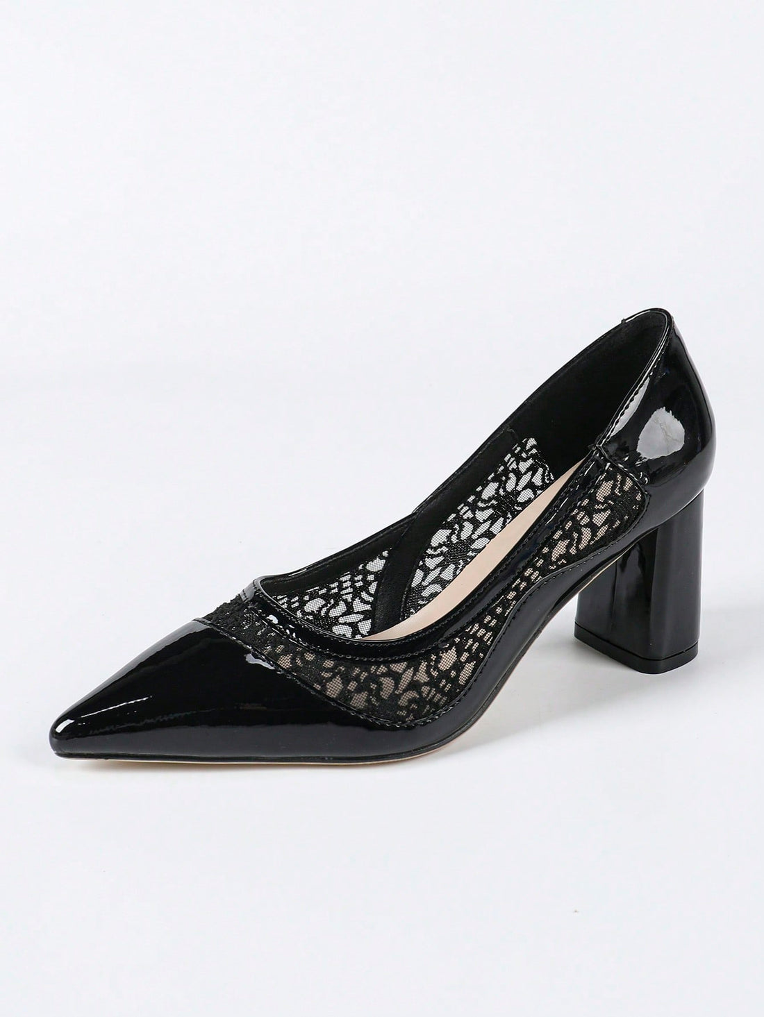 Step into confidence with these Elegant High Heel Mesh Pointed Toe Pumps. Their sheer mesh sides and sleek pointed toe blend style and breathability, making them a flirty choice for any dressy occasion. The high heels add height and a dash of glamour, perfect for dancing the night away or turning heads at your next event. Slip them on and watch your outfit elevate instantly!