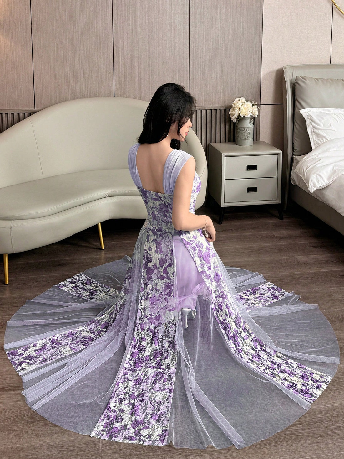 Twirl into summer with this head-turning off-shoulder dress! The floral jacquard splice design adds a touch of sophistication while keeping things fun. Show off those shoulders, catch some sun, and be ready for compliments – this dress is your secret weapon for turning ordinary days into unforgettable moments. Perfect for brunches, beach parties, or wherever your summer adventures take you!