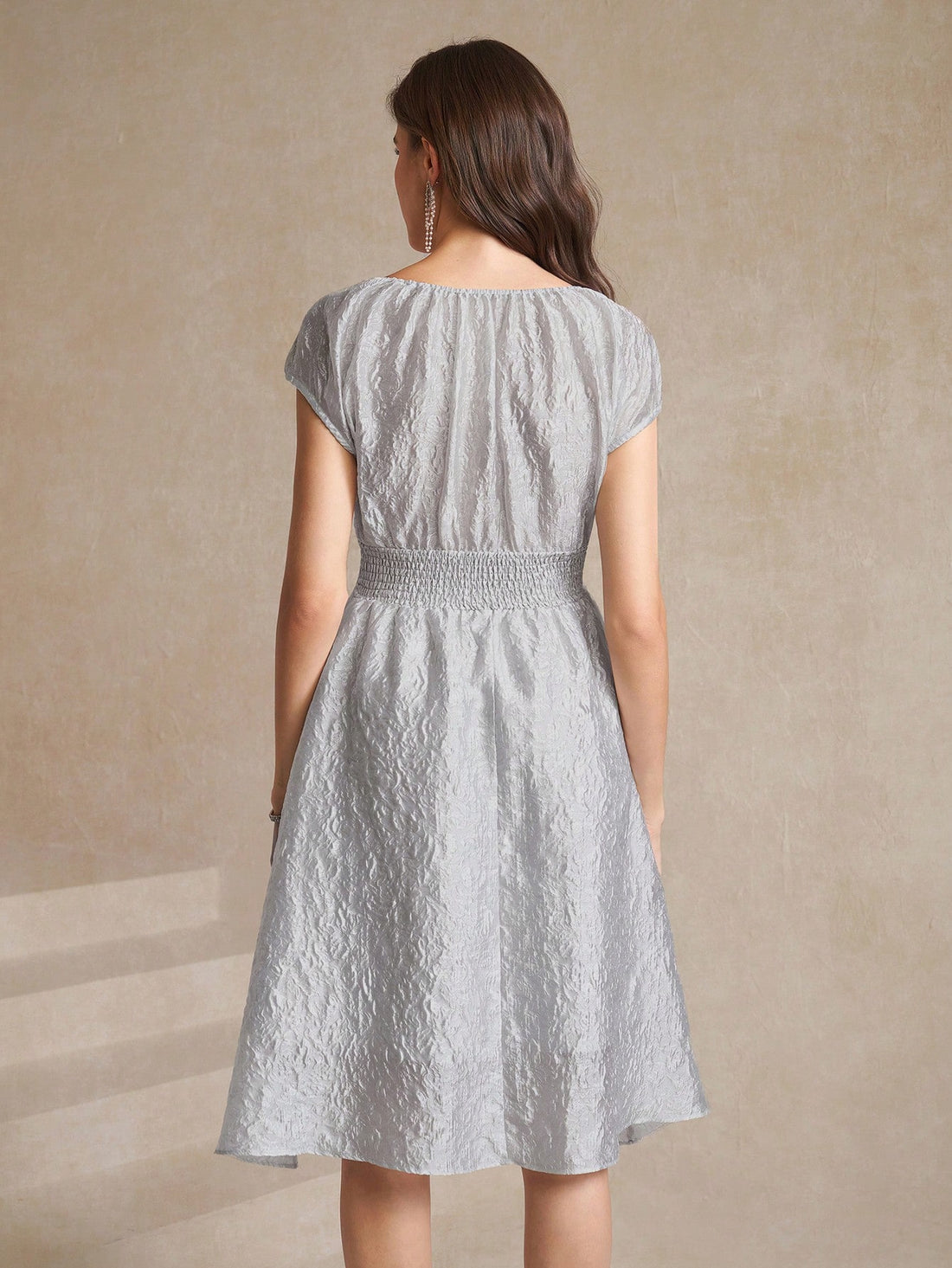 Step into summer celebrations with this Elegant V-Neck A-Line Swing Dress! Its flattering silhouette and breezy design keep you cool and stylish, making it the perfect choice for birthdays or sunny days out. Dress up or down effortlessly and let the playful charm of this dress brighten your special moments.