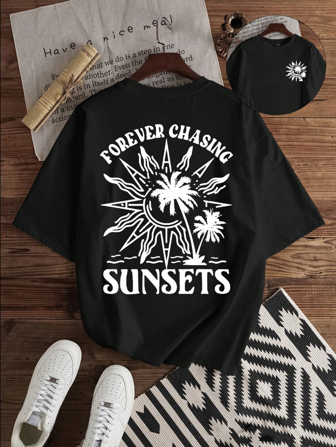 Escape to paradise with our eye-catching Palm Tree Graphic Tee! This ultra-soft men's t-shirt brings vacation vibes to your everyday wardrobe. Perfect for beach days, summer dates, or just chilling with friends. The trendy design turns heads while keeping you cool and comfortable. Grab yours and let the good times roll!