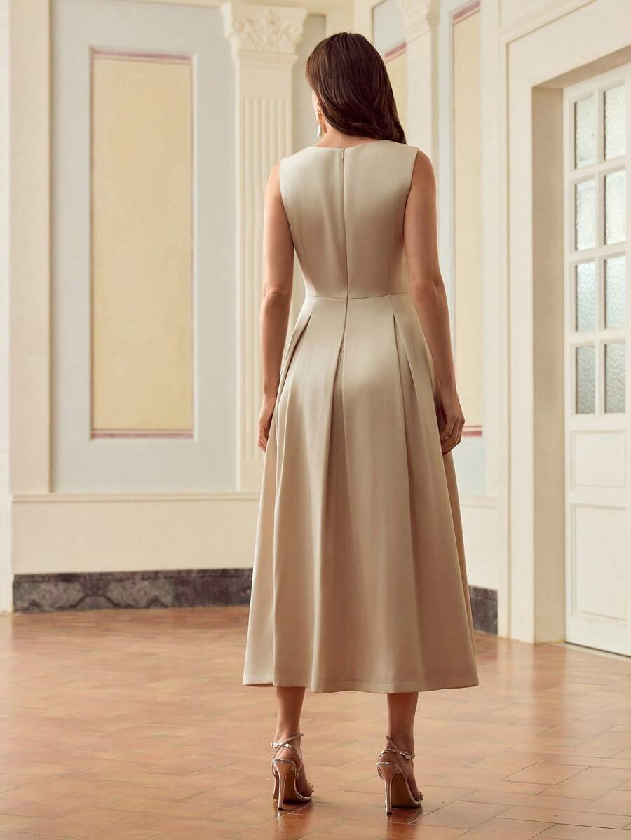 Step into sunshine with this Elegant Summer Sleeveless Dress from our Embroidered Collection. Light and breezy, it keeps you cool while delicate embroidery adds a charming touch. Perfect for sunny days and evening strolls, this dress is your new go-to for effortless style and playful elegance.