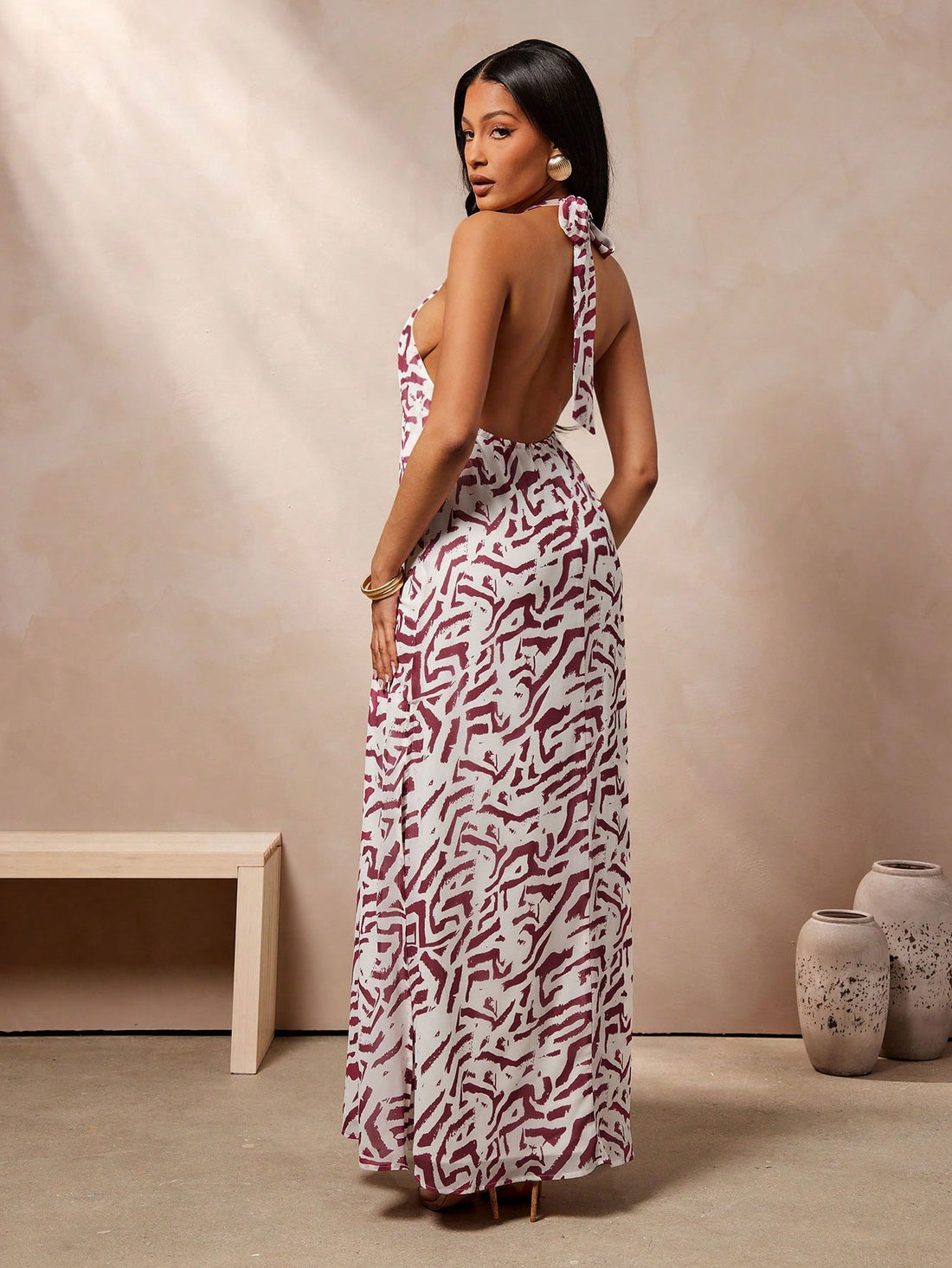 Embrace effortless summer vibes with this Boho Chic Chiffon Halter Neck Maxi Dress. Its flowing chiffon fabric and breezy halter design make it your go-to for beach days and sunny adventures. Light, airy, and stylish, it moves with you, keeping you cool and carefree wherever you wander. Perfect for turning heads and catching sunsets!