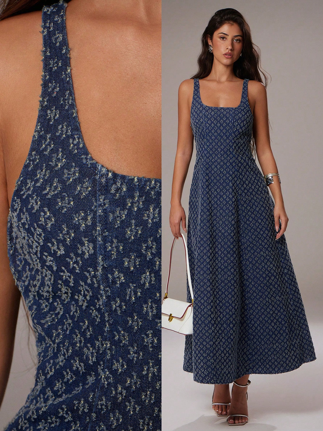 Step out in style with this Elegant Jacquard Denim Dress, designed to add a playful charm to your graduation, tea parties, or picnics. Its unique jacquard pattern brings a touch of sophistication to classic denim, making every occasion feel special. Comfortable and chic, this dress lets you enjoy your day with confidence and flair.