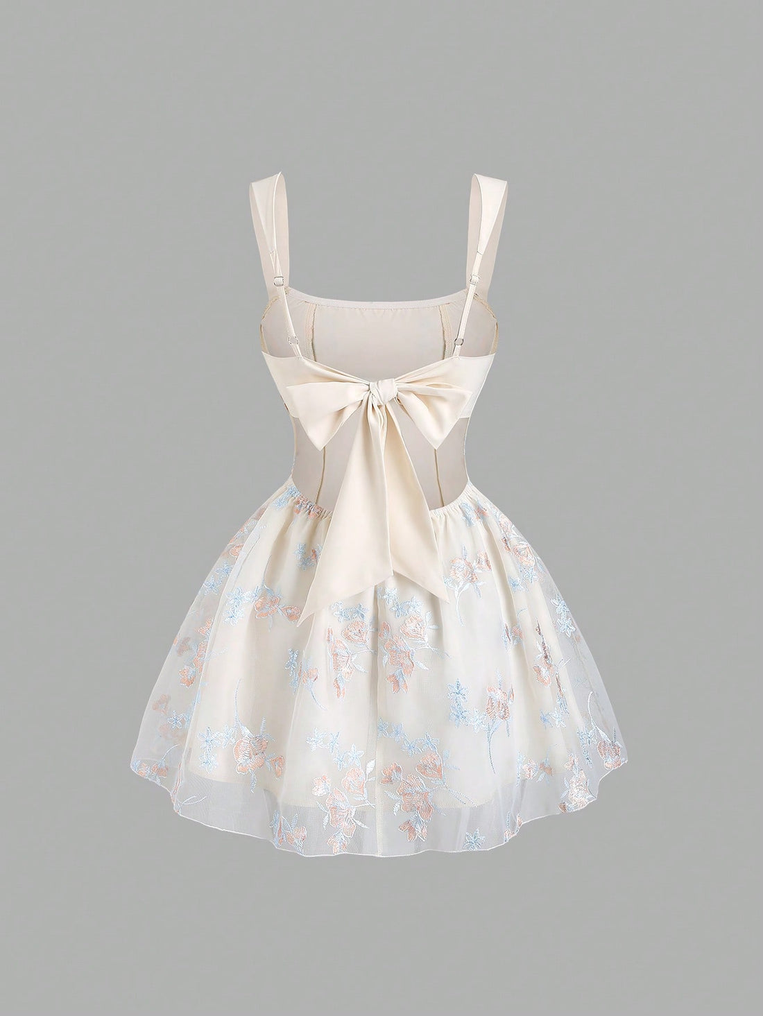 Step into charm with this Elegant French Style Apricot Embroidered Mini Dress. Its delicate embroidery and soft apricot hue bring a fresh, playful vibe perfect for spring and autumn outings. Flirty and light, this dress adds a touch of whimsy to your wardrobe while keeping you comfortably stylish all season long.