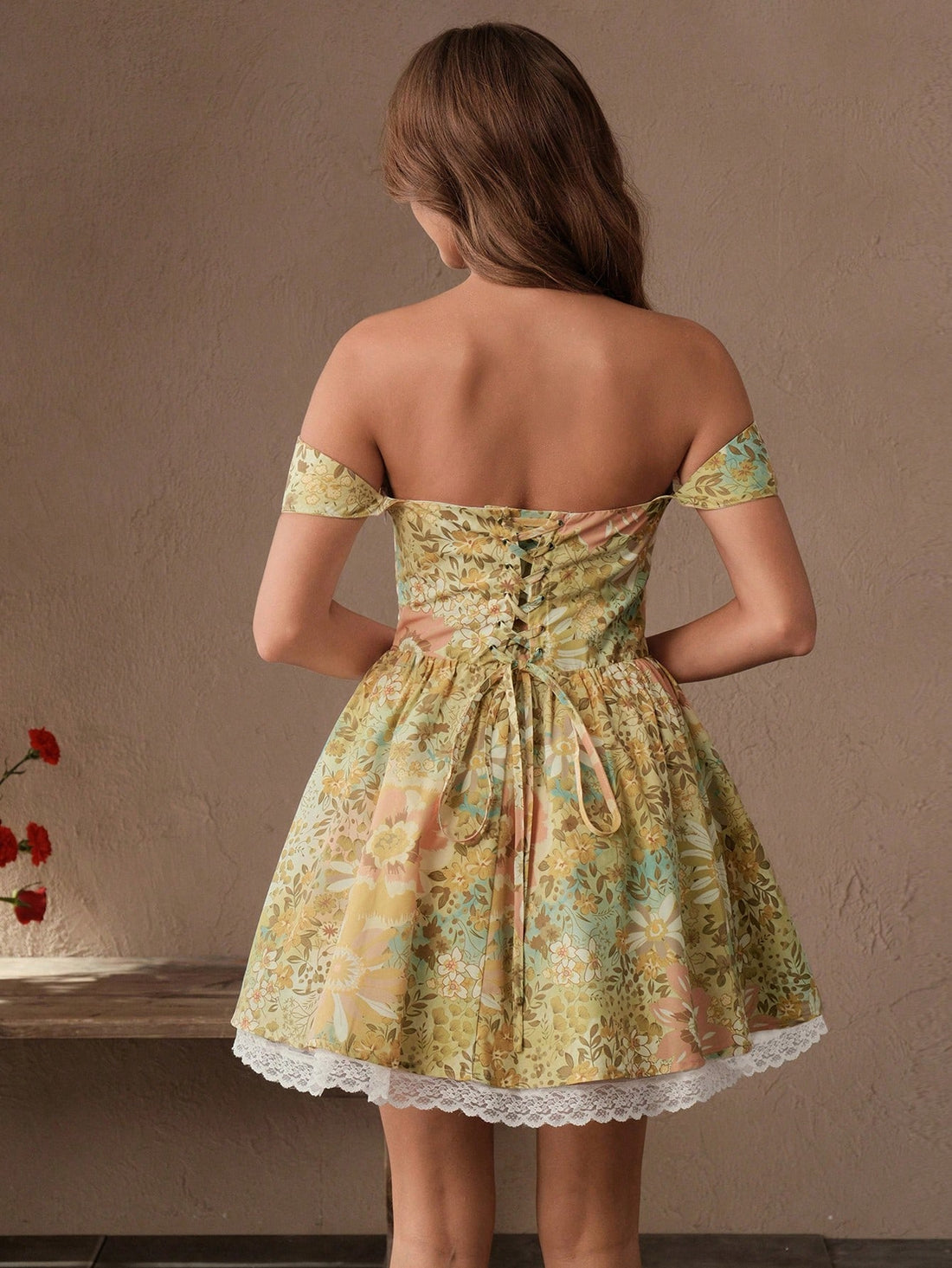 Step into sunshine and style with this Chic Off-Shoulder Floral Dress, designed to brighten your spring and summer getaways. Its flirty off-shoulder cut keeps you cool and confident, while the vibrant floral pattern adds a splash of fun to every outing. Lightweight and breezy, it’s your go-to for dance floors, beach strolls, or casual brunches under the sun. Embrace the season with effortless charm and playful elegance!