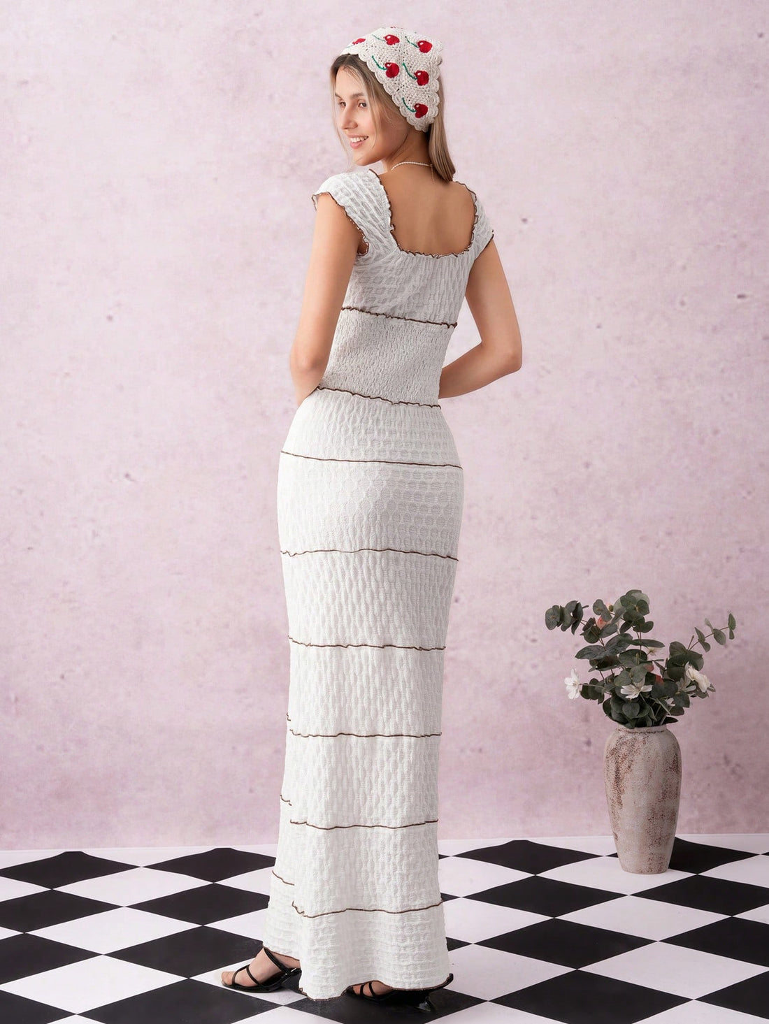 Step into any celebration with charm in this Chic Beige Smocking Stitch Butterfly Dress. Its delicate smocking and fluttery butterfly sleeves bring a whimsical touch perfect for Halloween, graduation, or back-to-school fun. Light and elegant, this dress moves with you, making every event feel effortlessly special.