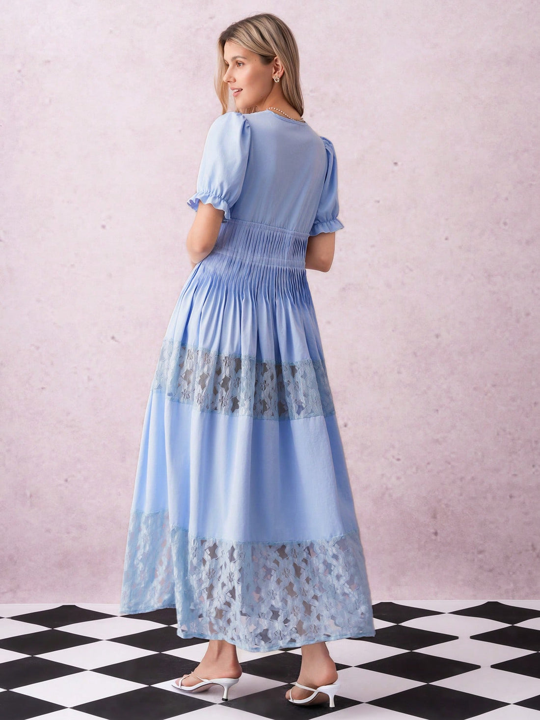 Step into charm with this Elegant Embroidered White Midi Dress. Featuring delicate embroidery and playful short sleeves, it’s the perfect blend of sophistication and fun. Float through your day looking fresh and fab while turning heads with every twirl. Dress up or down—this midi makes every moment a stylish statement.