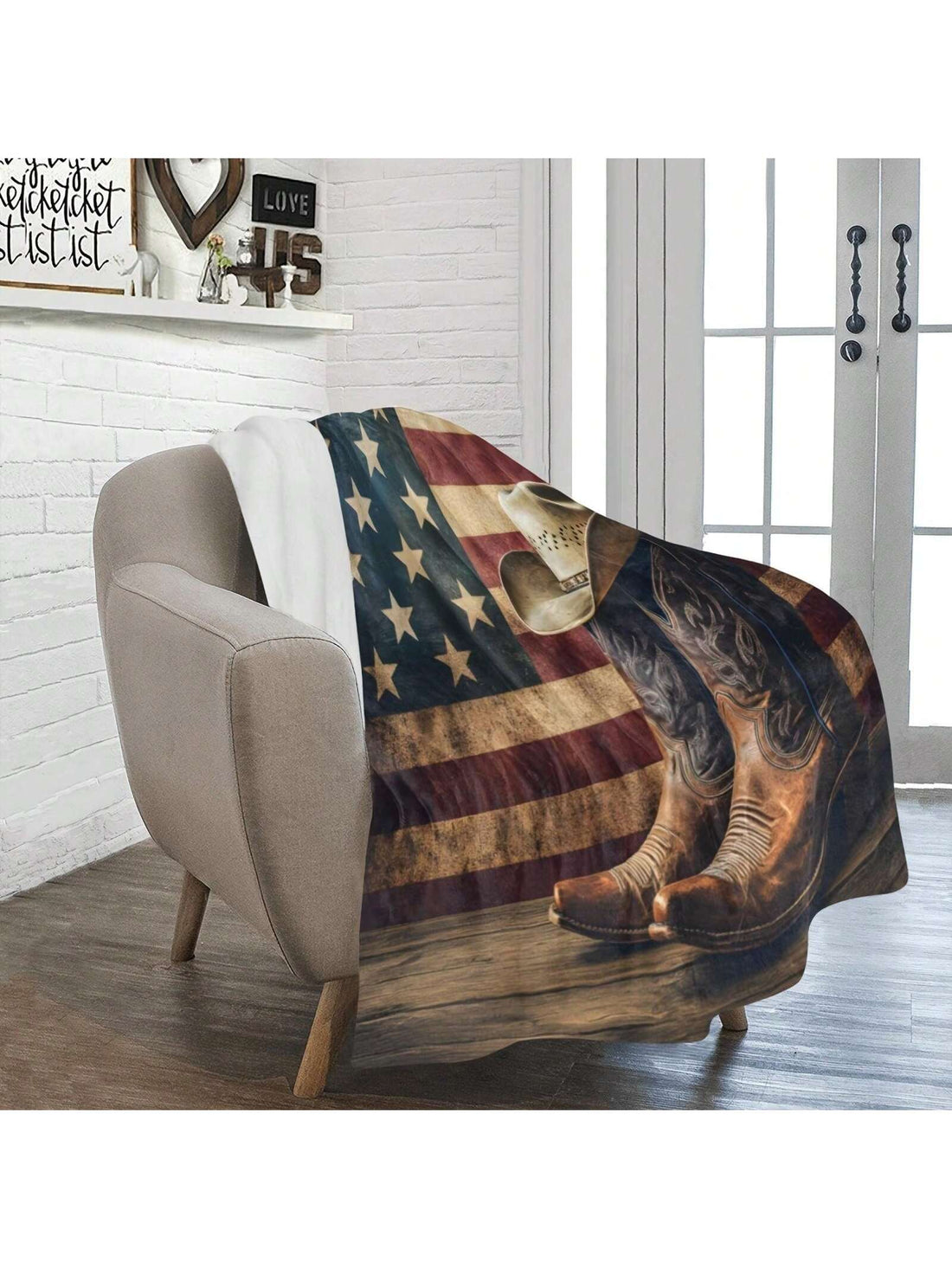 Wrap yourself in the charm of the Wild West with this Cozy Vintage Cowboy Boot and Hat Flannel Blanket. Soft and warm, it’s perfect for adding a playful touch to your home, office, or travel adventures. Whether you’re kicking back after a long day or need a stylish layer on the go, this blanket brings comfort and cowboy spirit wherever you roam. Saddle up and snuggle in!
