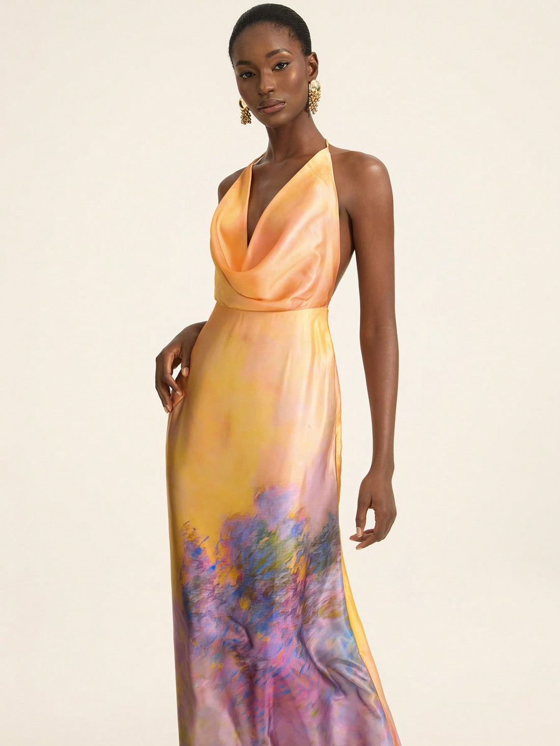 Step into effortless charm with this Elegant French Style Tie-Dye Long Dress. Its flowing silhouette and dreamy tie-dye pattern make it your go-to for vacation strolls or romantic date nights. Light and breezy, it moves with you, adding a playful touch to your wardrobe while keeping you comfortable and stylish wherever you go.