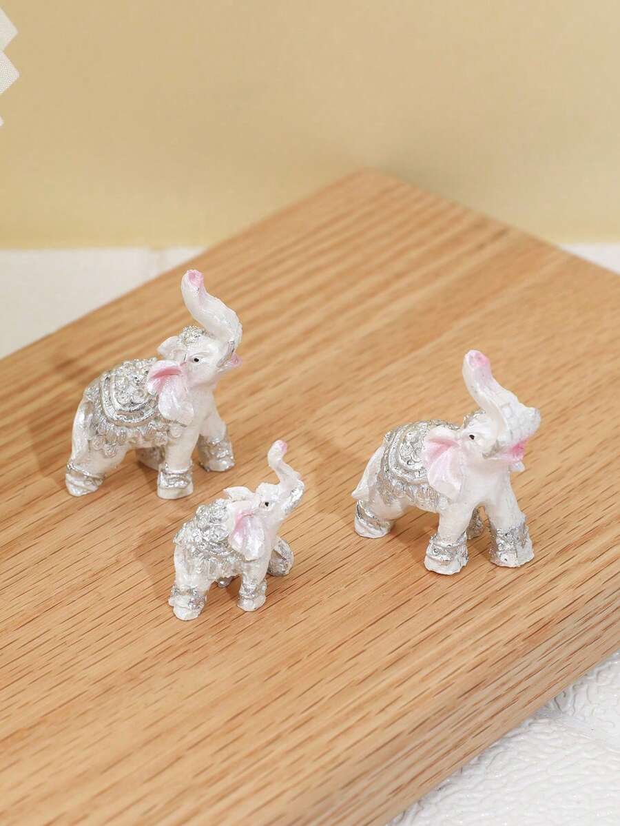 Close-up of elephant ornament finish and decorative details