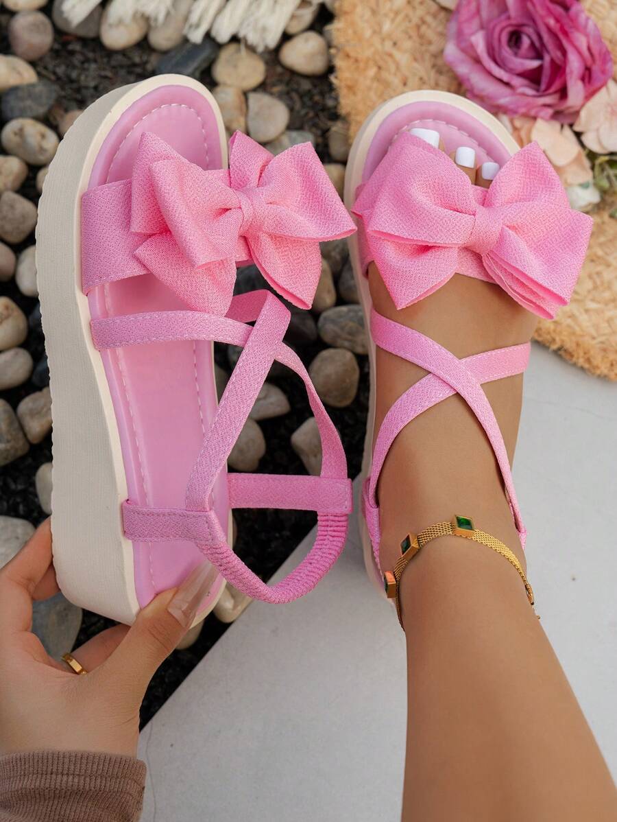 Step into sunny days with these Comfortable Thick Sole Butterfly Decor Platform Sandals! Perfect for casual beach holidays, their thick sole offers easy support while the playful butterfly details add a touch of whimsy. The slip-on ankle strap design makes them a breeze to wear, letting you soak up the fun without fuss. Get ready to stroll in style and comfort wherever summer takes you!